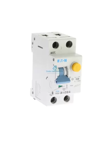 Eaton Pkn4-20/1n/c/03-a disyuntor de corriente residual 1p+n 20a c 0,3 4,5ka cl.a